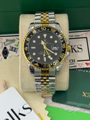 Premium Two-Tone GMT Style Watch – Men