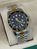 Premium Two-Tone GMT Style Watch – Men