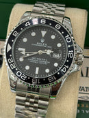 Premium Silver GMT Style Watch – Men