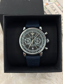 Premium Blue Chronograph Style Watch – Men