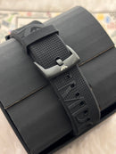 Premium Black Chronograph Style Watch – Men