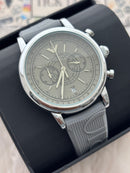 Premium Grey Chronograph Style Watch – Men