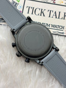 Premium Grey Chronograph Style Watch – Men