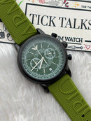 Premium Green Chronograph Style Watch – Men