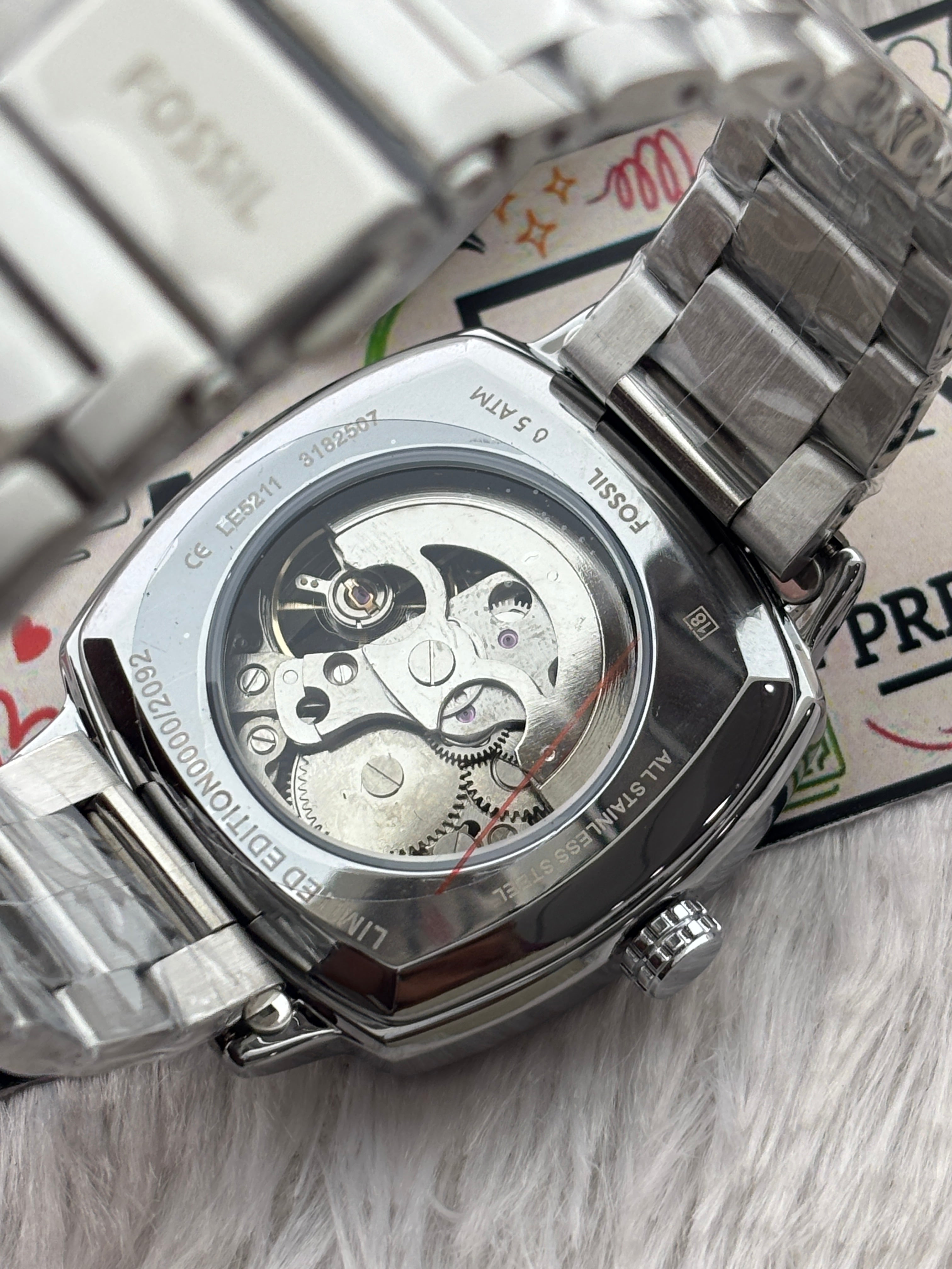 Premium Green Automatic Skeleton Luxury Watch – Men