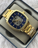 Premium Blue Automatic Skeleton Luxury Watch – Men