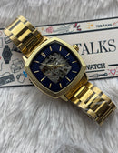 Premium Blue Automatic Skeleton Luxury Watch – Men