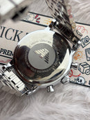 Premium Black Multifunction Luxury Watch – Men