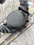 Premium Black Multifunction Luxury Watch – Men