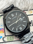 Premium Black Automatic Luxury Watch – Men