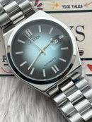 Premium Ice Blue Automatic Luxury Watch – Men