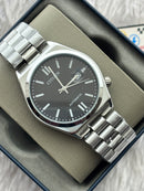 Premium Black Automatic Luxury Watch – Men