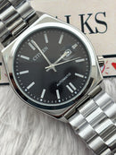 Premium Black Automatic Luxury Watch – Men