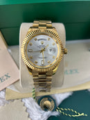 Centrix Gold Diamond Day-Date Watch