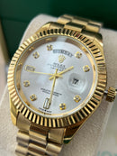 Centrix Gold Diamond Day-Date Watch