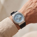 Ice Blue Dial Solar Bluetooth Sports Men’s Watch