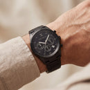 Black Dial Chronograph Stainless Steel Men’s Watch