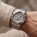 Brushed Steel Heavy-Duty Chronograph Sports Watch