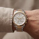 Centrix Ivory Gold Chronograph Two-Tone Stainless Steel Edition