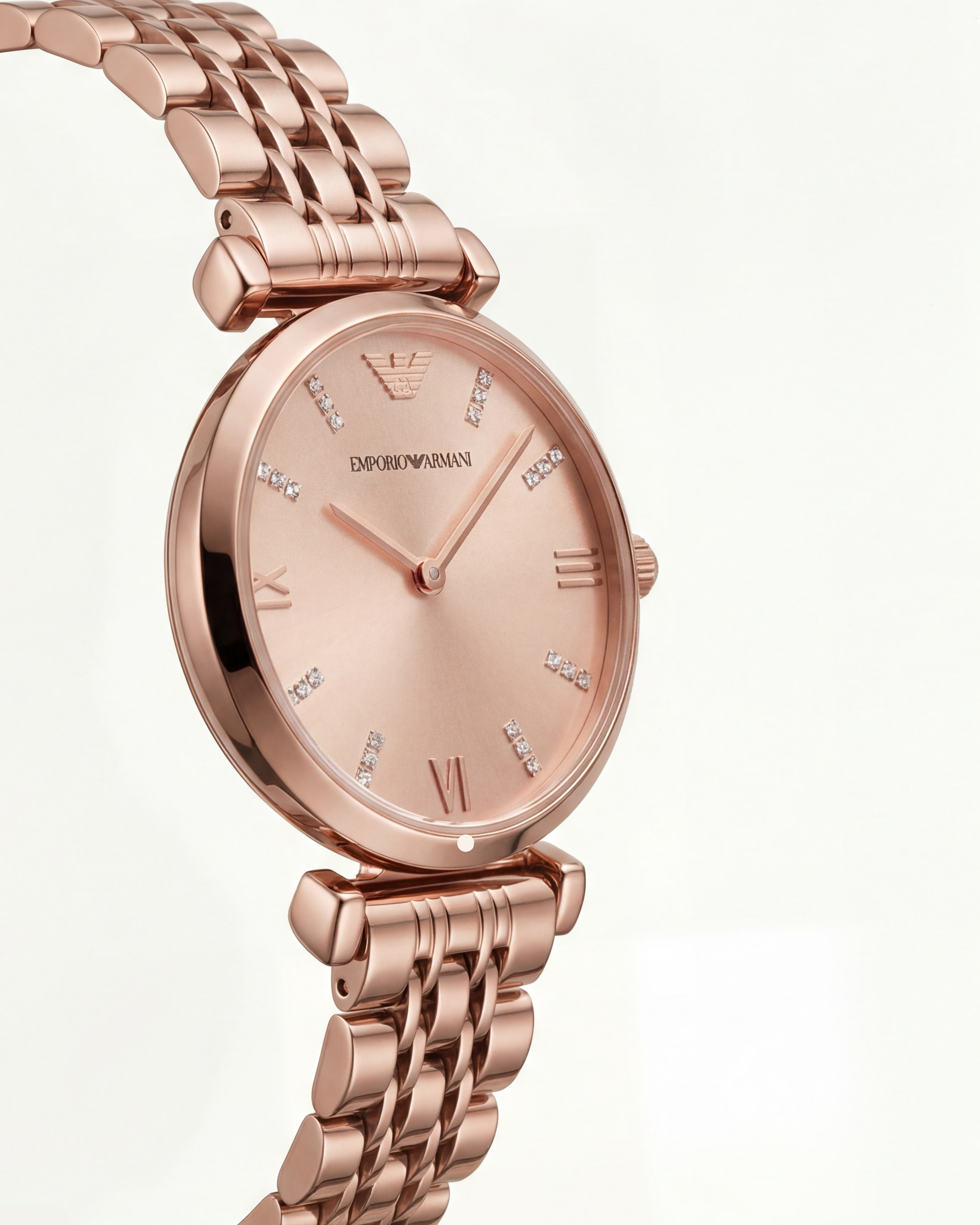 Rose Signature Crystal Watch – Full Rose Gold Edition
