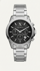 Centrix Midnight Black Chronograph Silver Edition