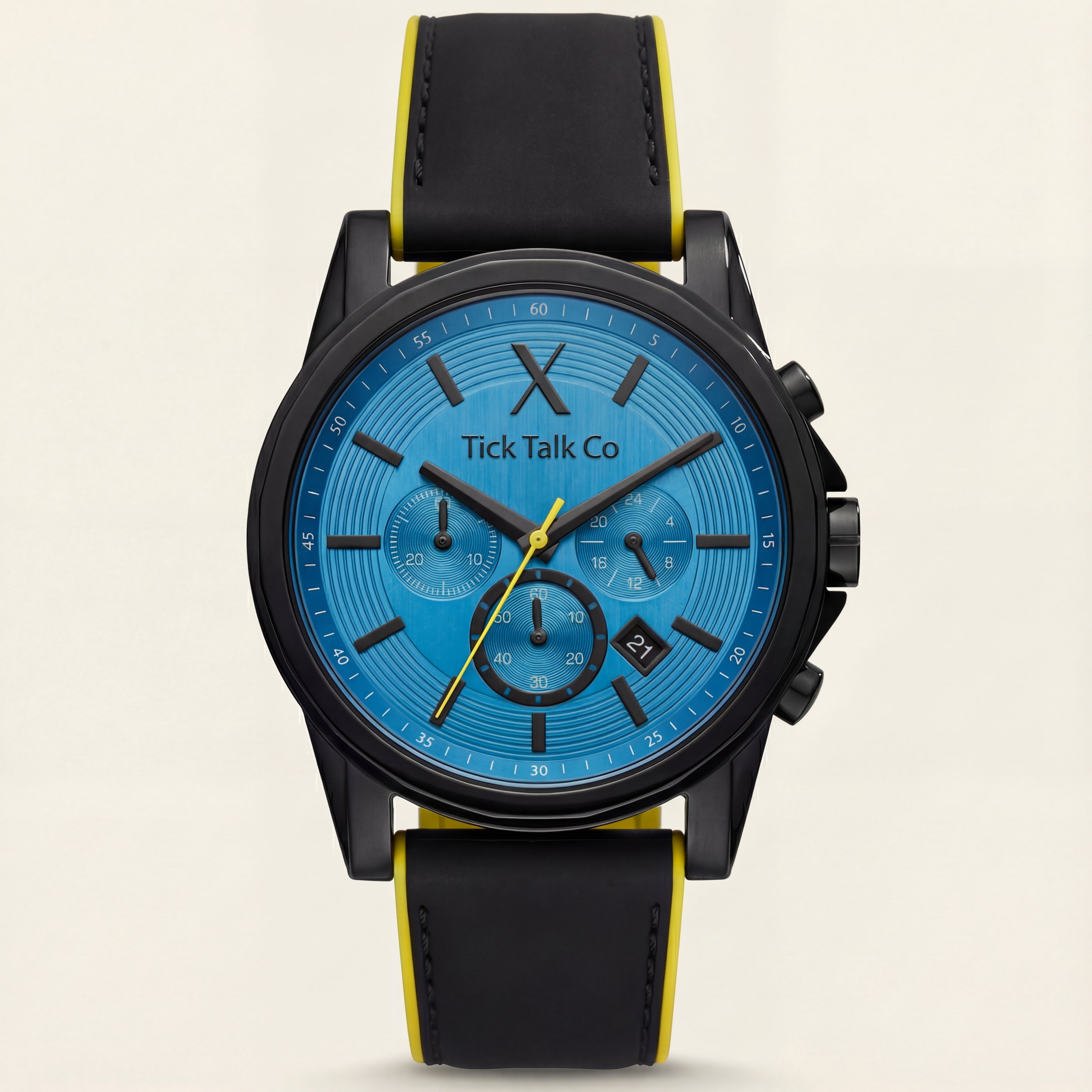 Centrix Blue Black Chronograph Sport Edition
