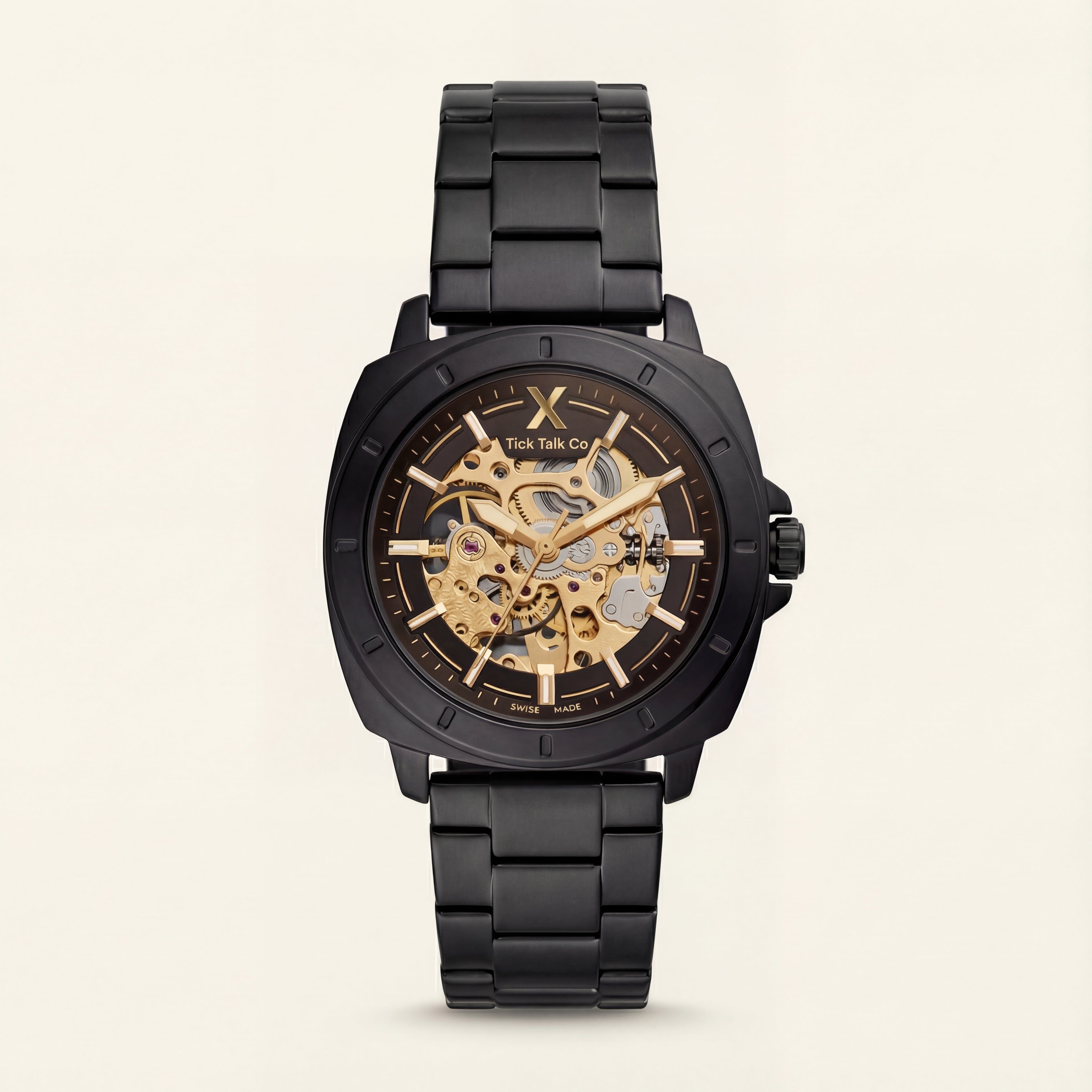 Centrix Black Skeleton Automatic