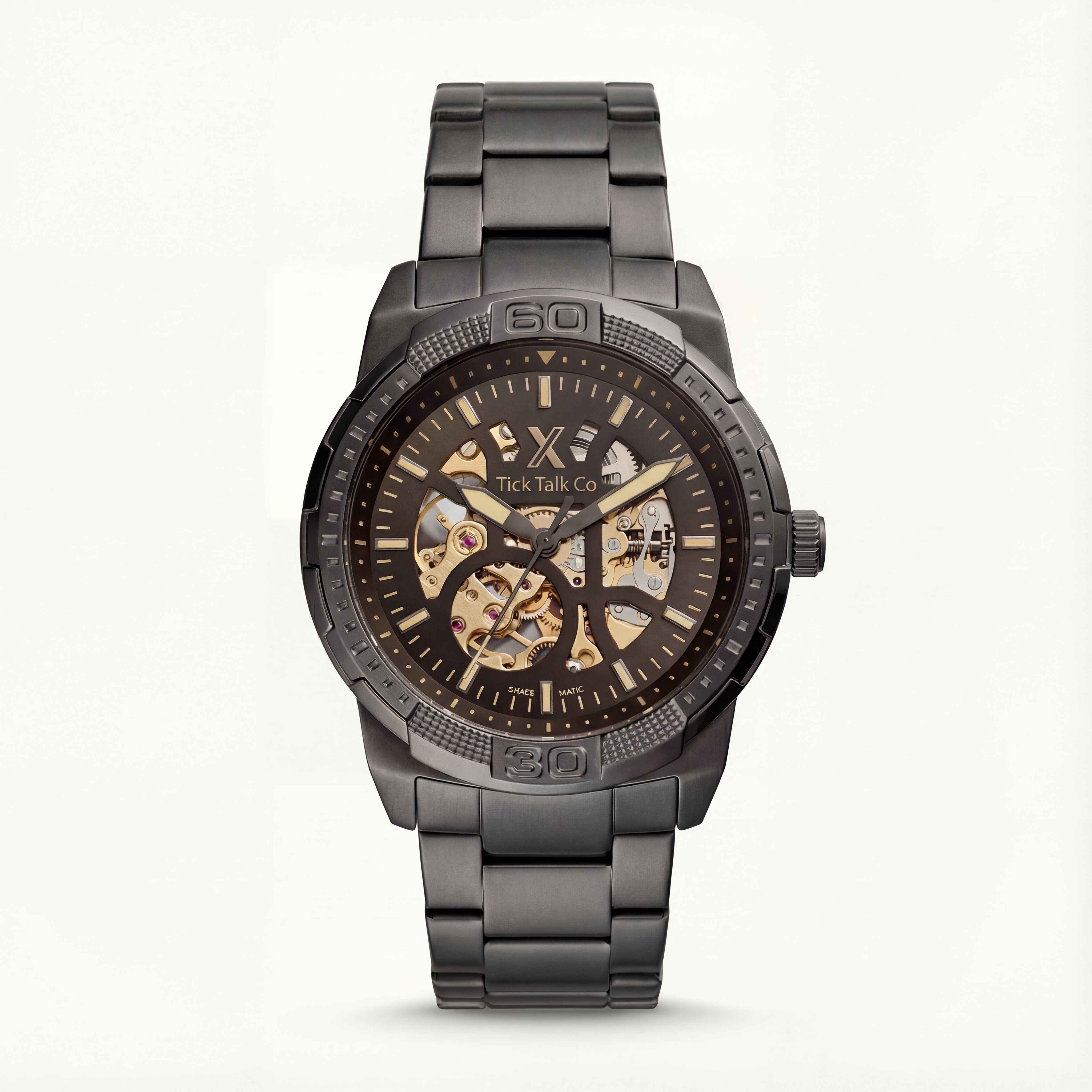 Centrix Black Skeleton Automatic – Sport Edition