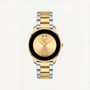 Luxury Gold Dial Two-Tone Stainless Steel Men’s Watch