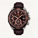 Centrix Brown Rose Gold Chronograph
