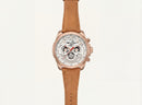 Skeleton Chronograph Men’s Watch with Rose Gold Case