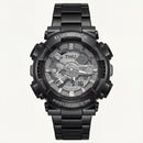 All-Black Digital-Analog Shock Resistant Men’s Sports Watch