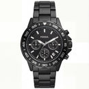 All-Black Steel Chronograph Men’s Watch