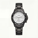 Stealth Black & Silver Chronograph Men’s Watch