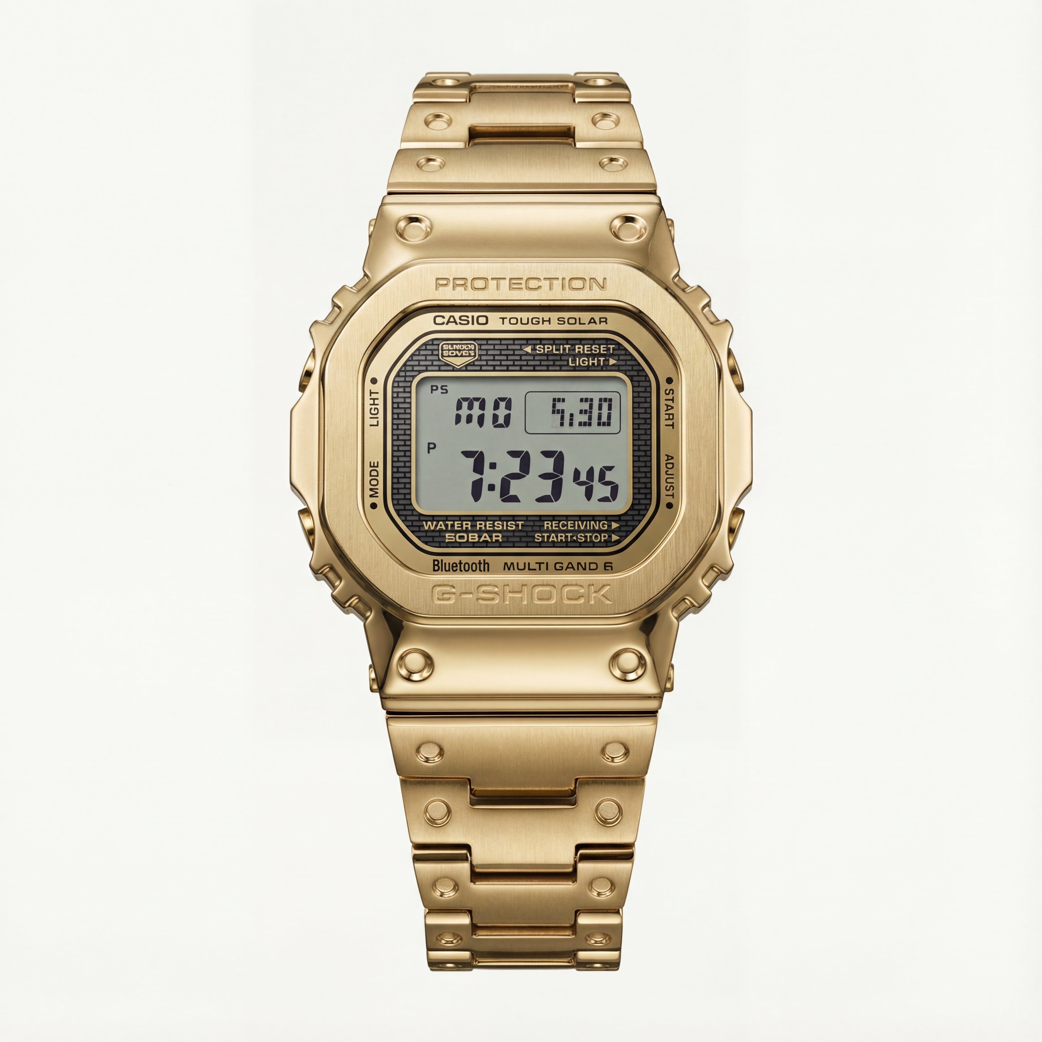 Royal Gold Digital Steel Men’s Watch