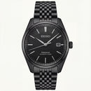 Black Textured Dial Automatic Power Reserve Men’s Watch