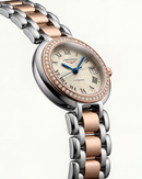 Two-Tone Diamond Bezel Watch – Heritage Roman Automatic Edition