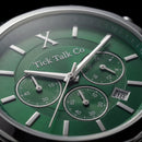 Centrix Emerald Green Chronograph Silver Edition